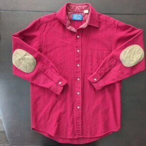 Vintage Pendleton Trail Shirt Virgin Wool Size Medium